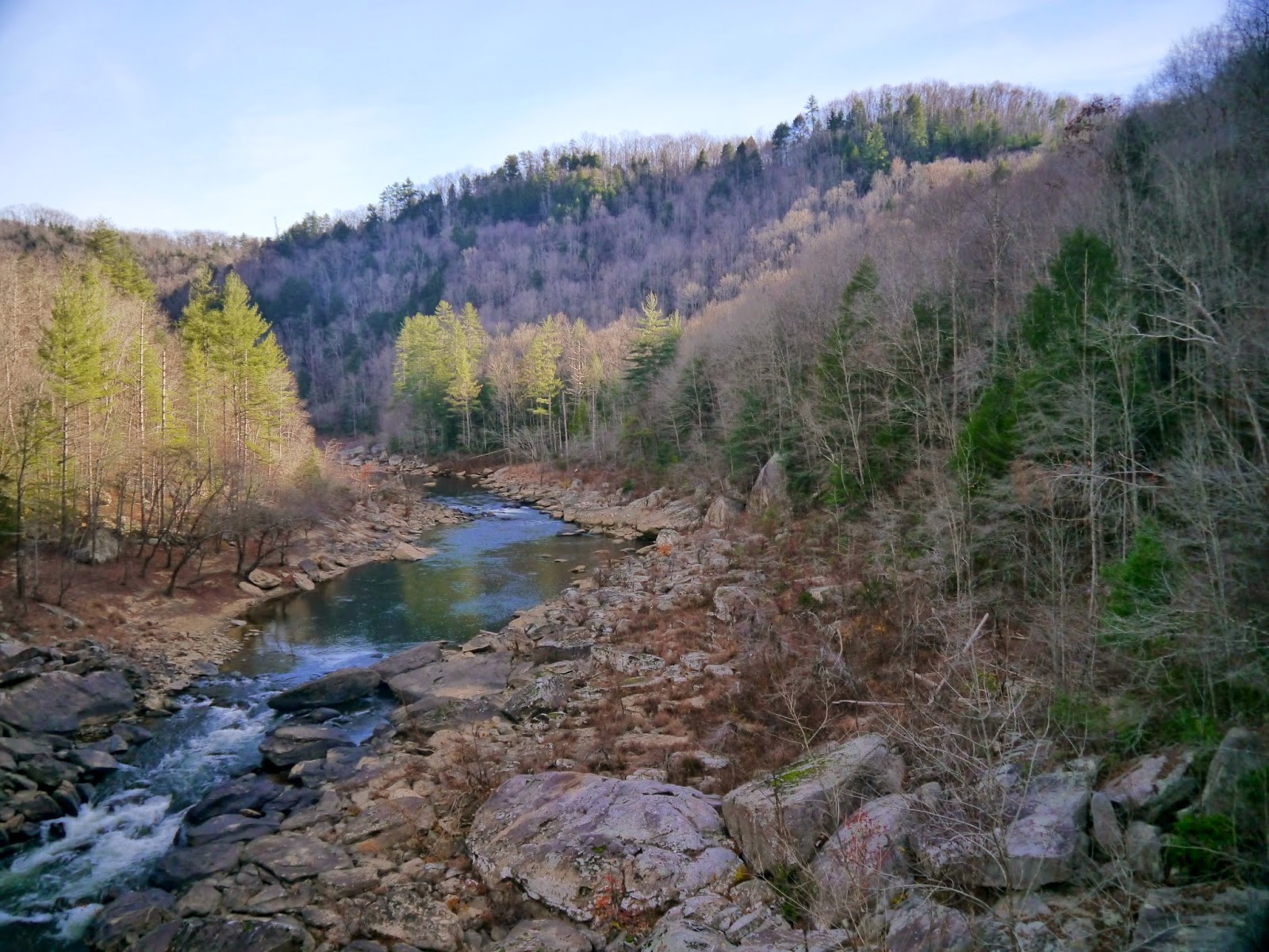 American Travel Journal O & W Road Big South Fork National River and