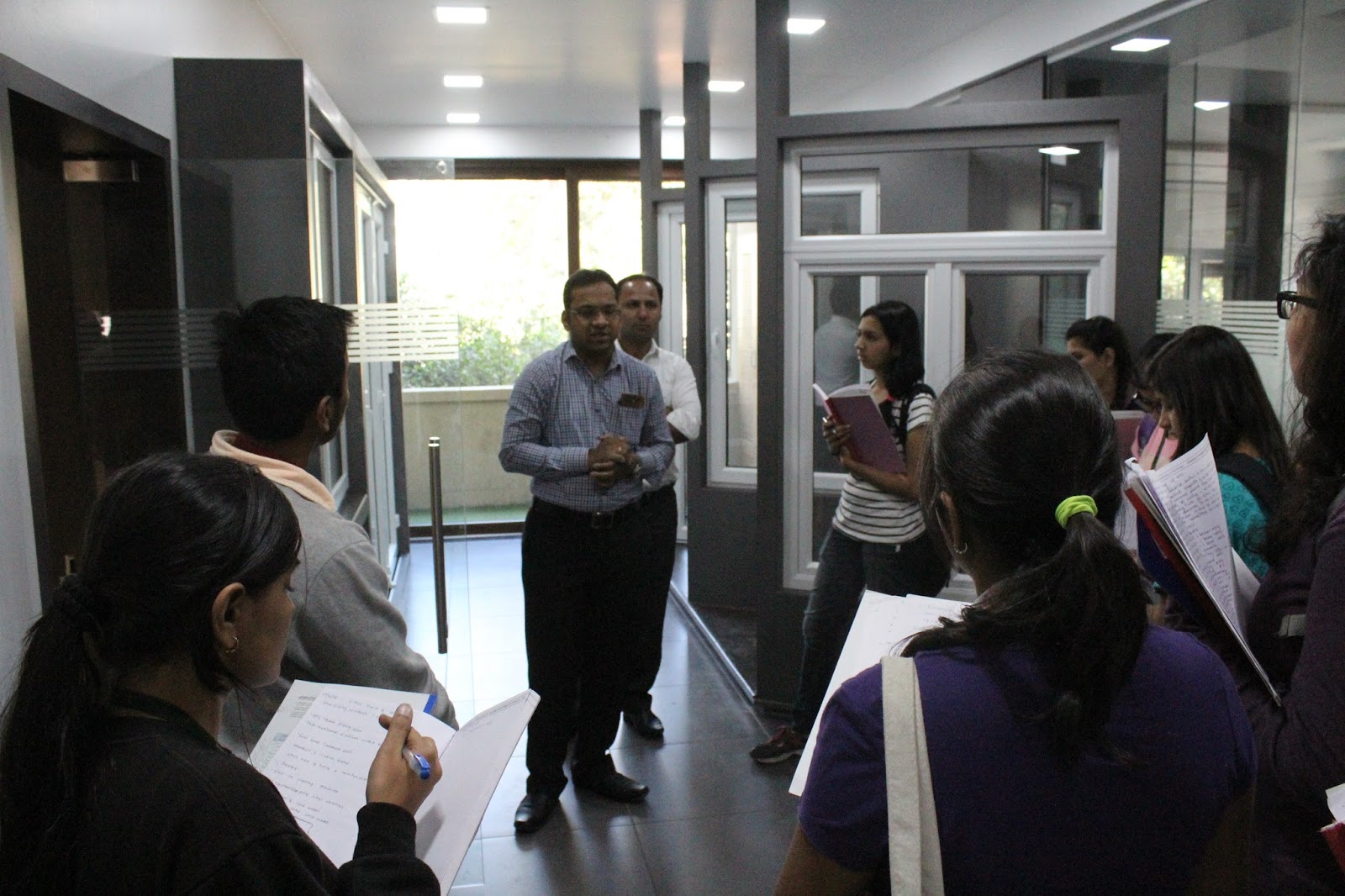 PVP College of Architecture, Pune. Site Visit BTM II & BTM IV