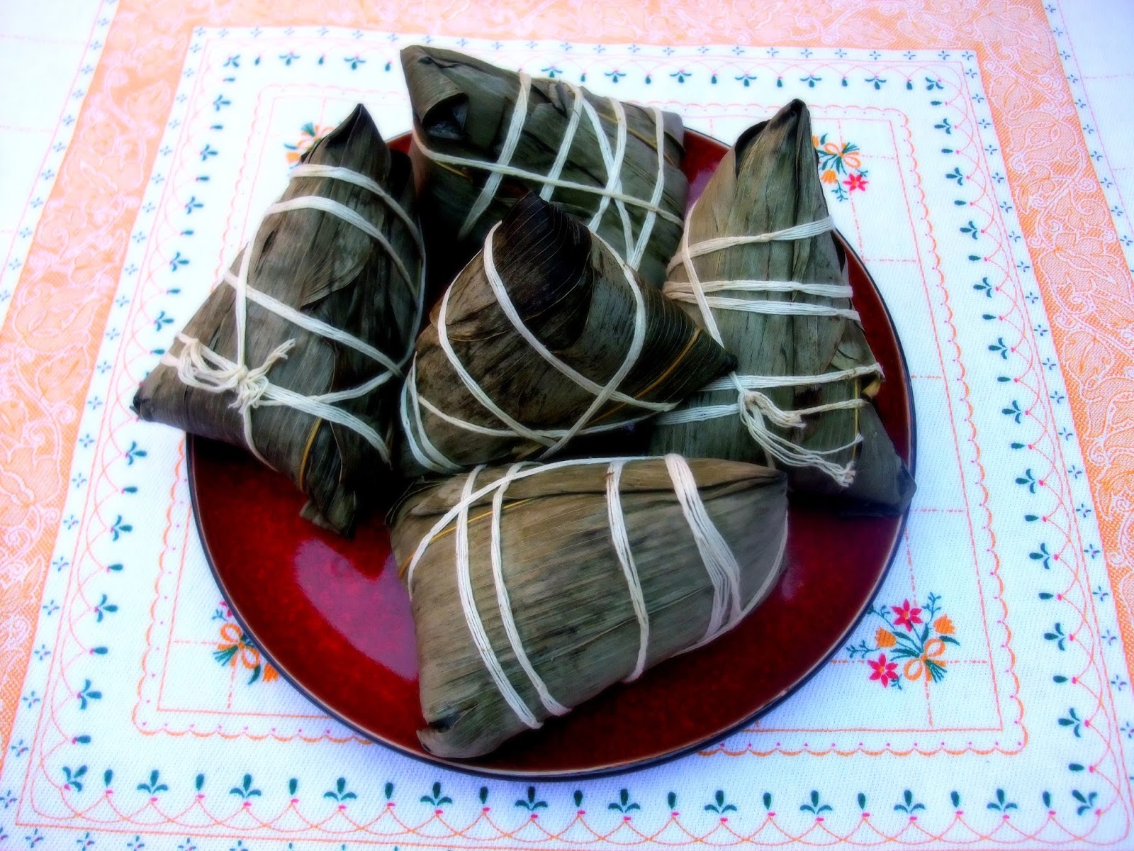 Susan's SavourIt! Sticky Rice in Bamboo Leaves Parcels (Zong Zi)...