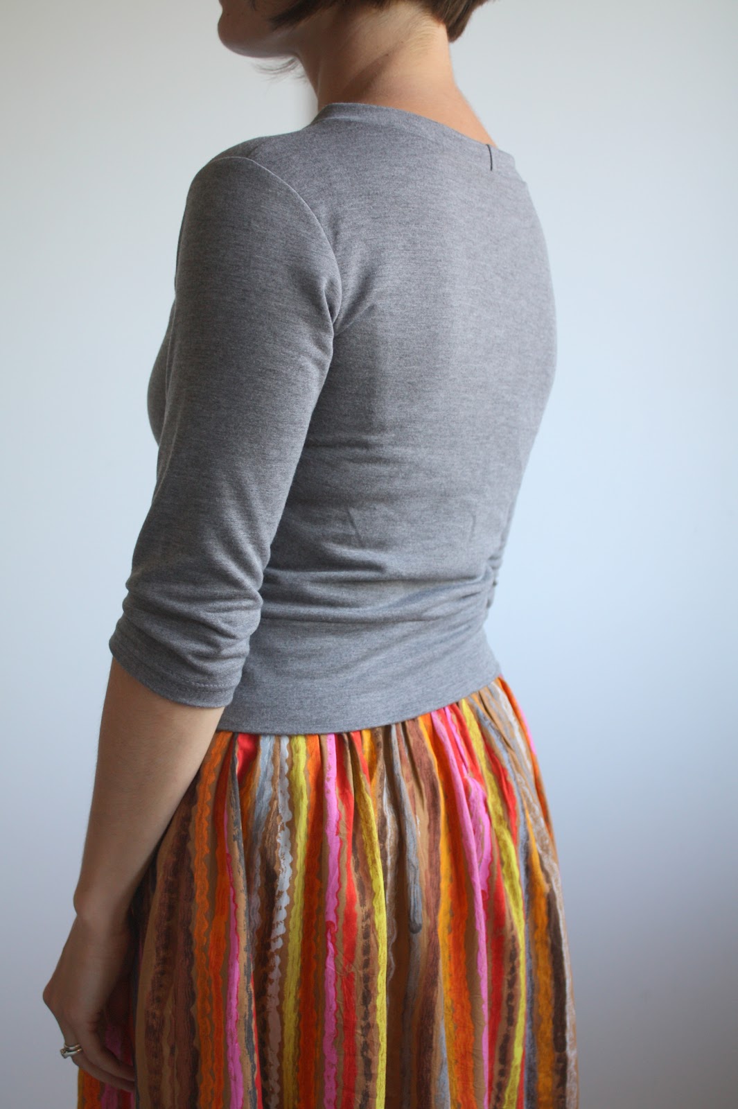 Nicole at Home: Astoria sweater + swishy skirt = new fave outfit