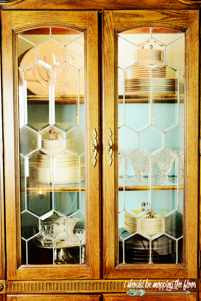 China Cabinet Styling Ideas I Should Be Mopping The Floor