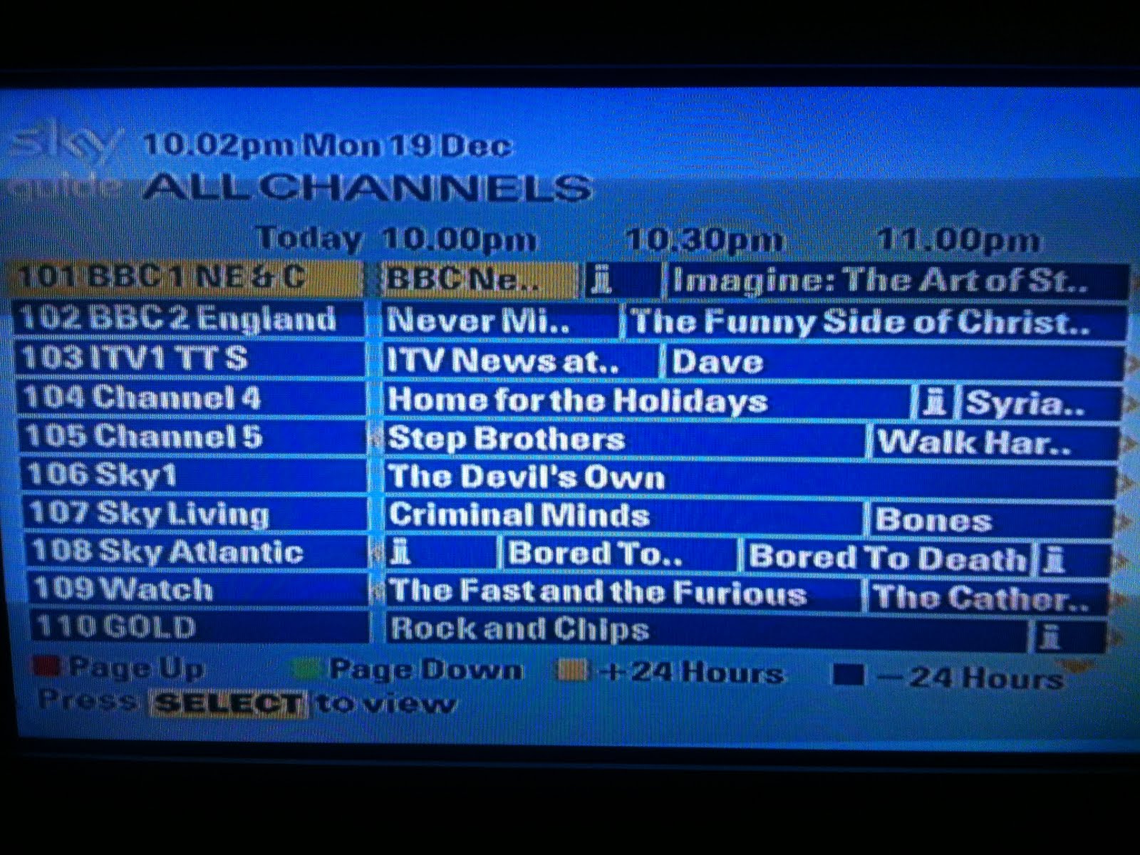 The Satellite TV and FM Radio blog Satellite Television