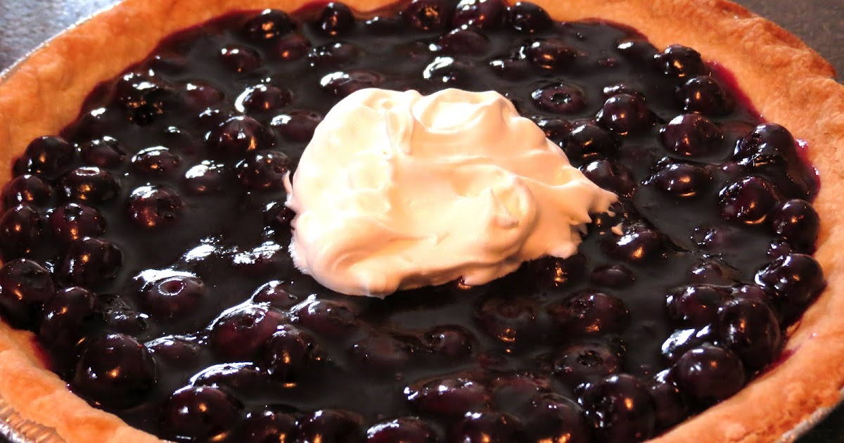 La cuisine de Linda Tarte aux bleuets pas cuite