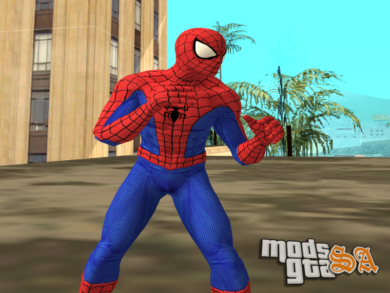 Mods GTA San Andreas: Skin Espetacular Homem-Aranha