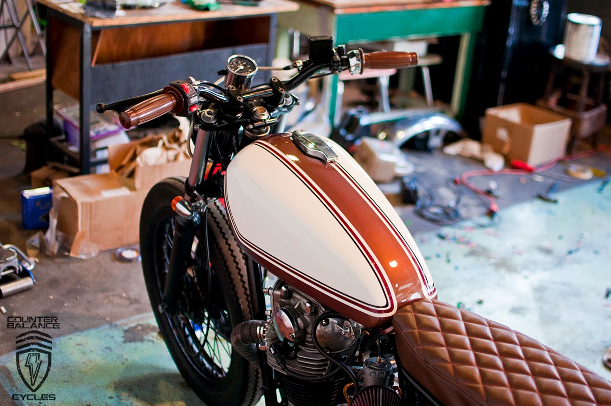 Hell Kustom Yamaha XS650 By Counter Balance Cycles
