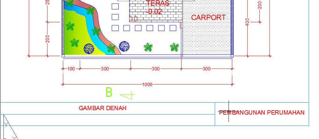 cara menghitung skala gambar autocad