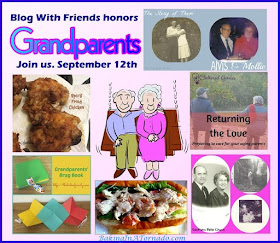 Blog With Friends: group projects based posts based on a theme. This month's theme, Grandparents | featured on www.BakingInATornado.com | #blogging #MyGraphics