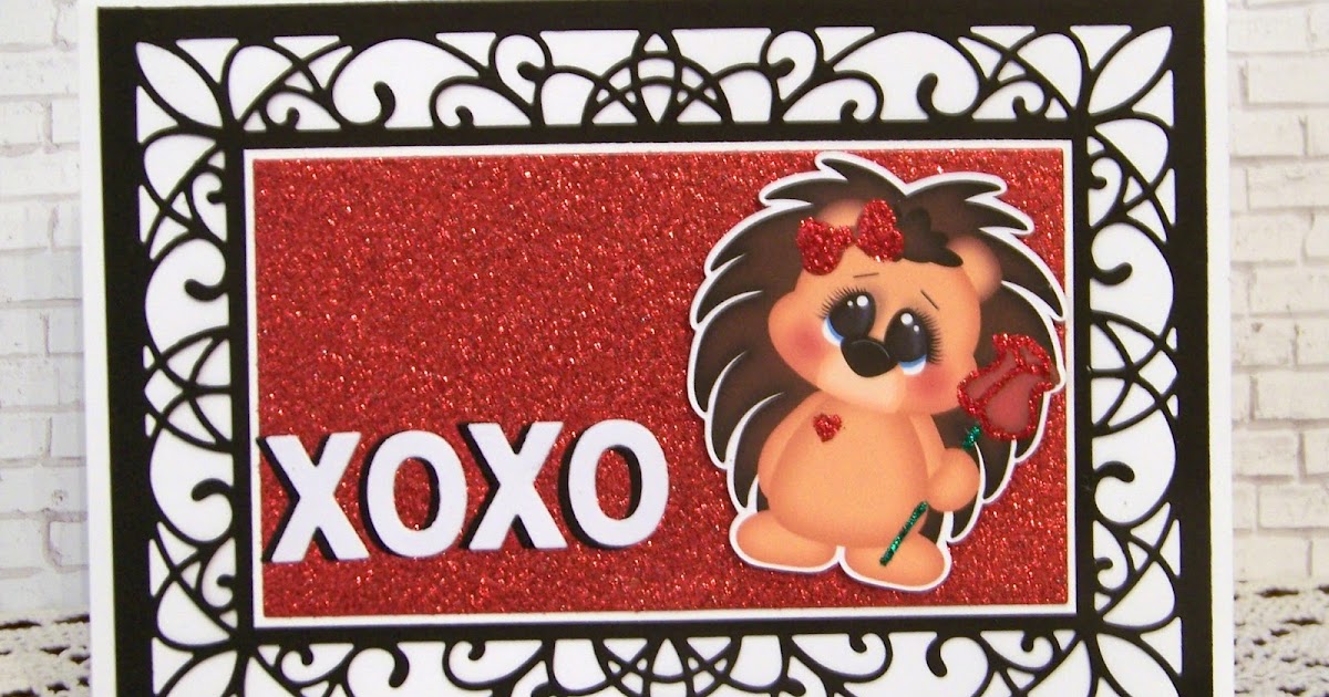 Ann Greenspan's Crafts: Porcupine Valentine