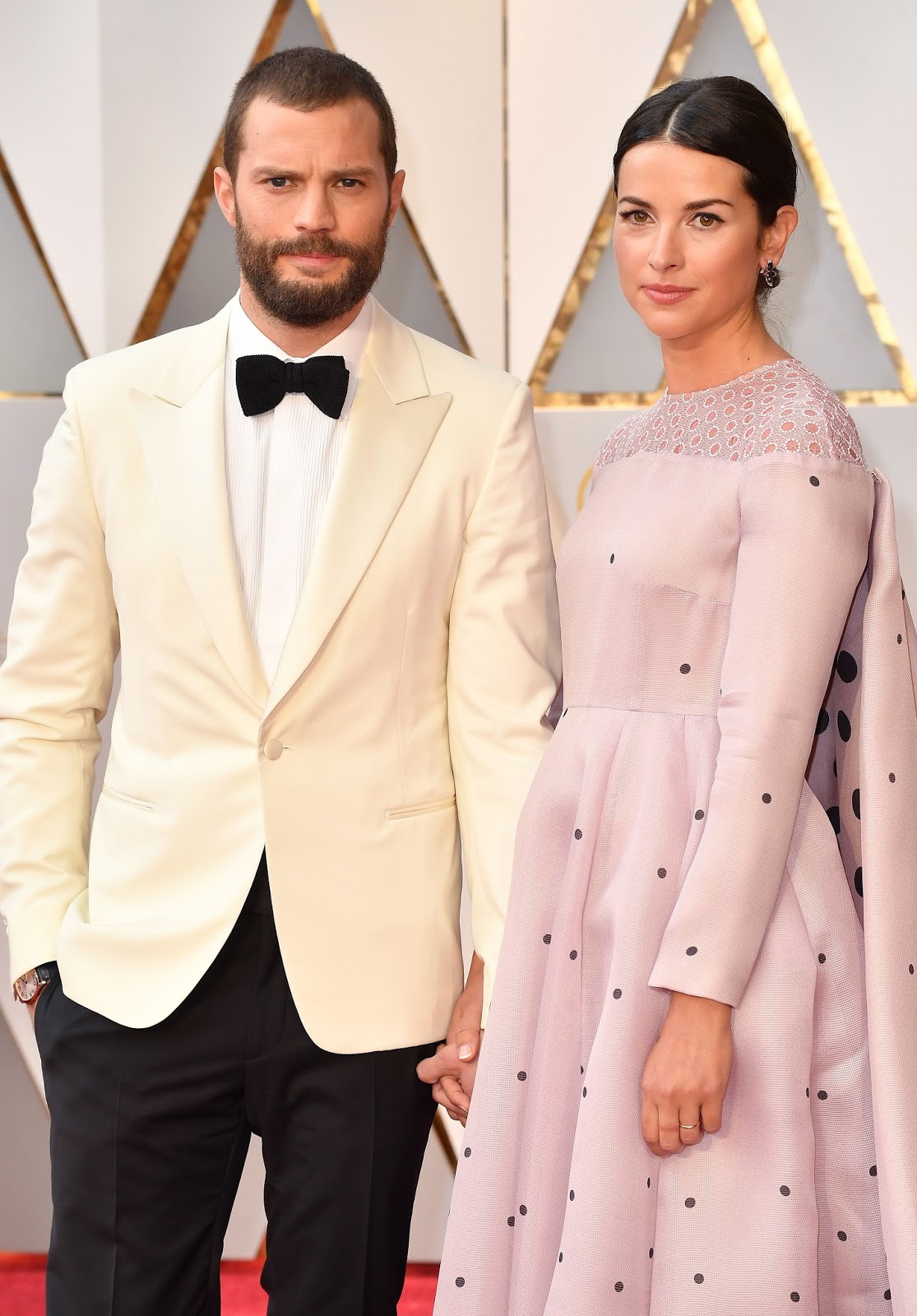 Fifty Shades Updates HQ PHOTOS Jamie Dornan and Amelia Warner attend
