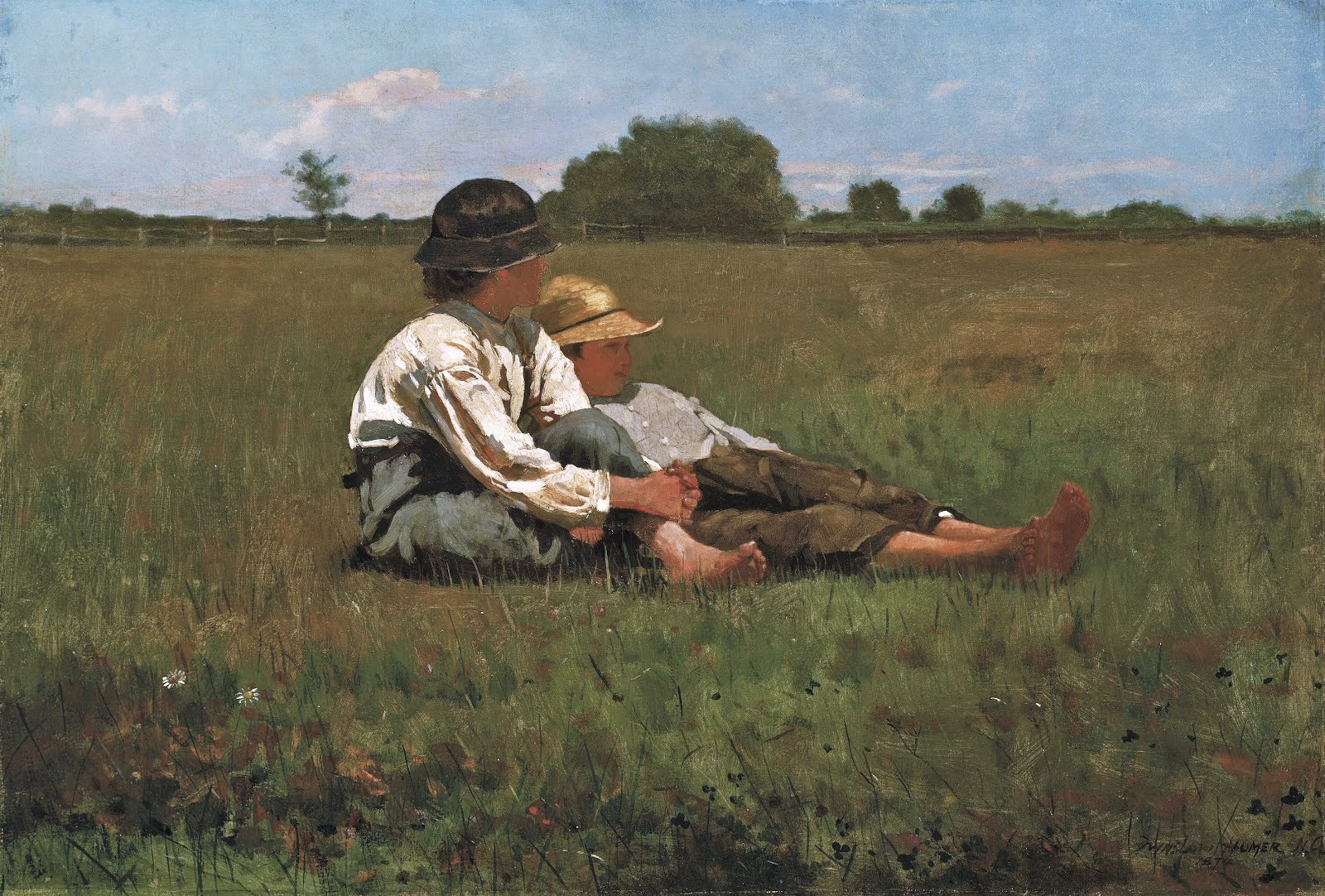 Winslow+Homer+(American+artist,+1836-1910)++Boys+in+a+Pasture.jpg