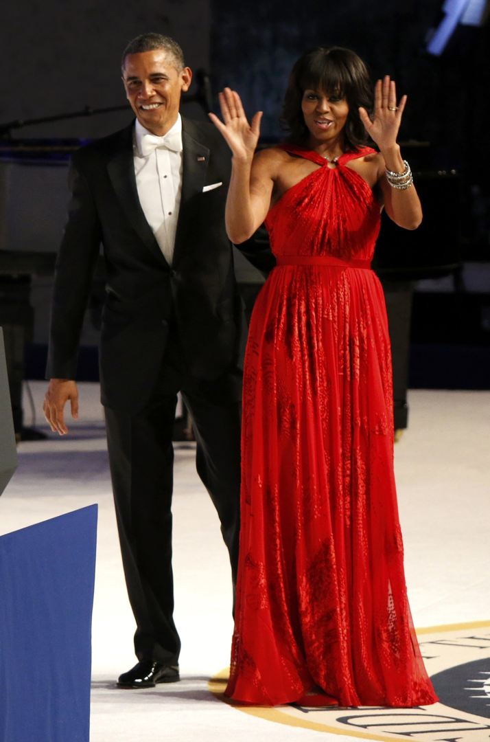 Celeb Diary: Barack & Michelle Obama @ The Inaugural Ball