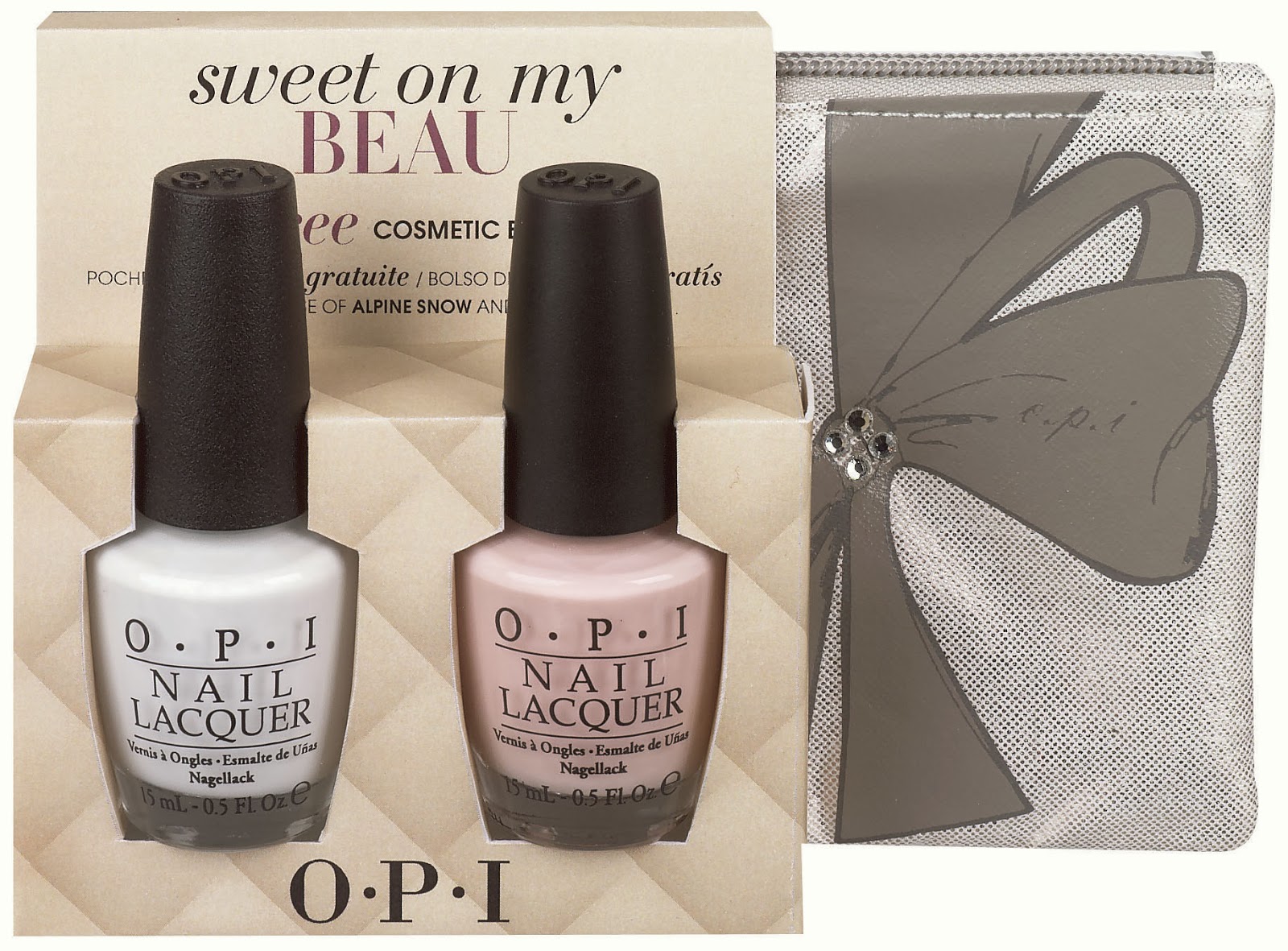 Plush Pink Allure Press Release OPI Holiday Gift Sets