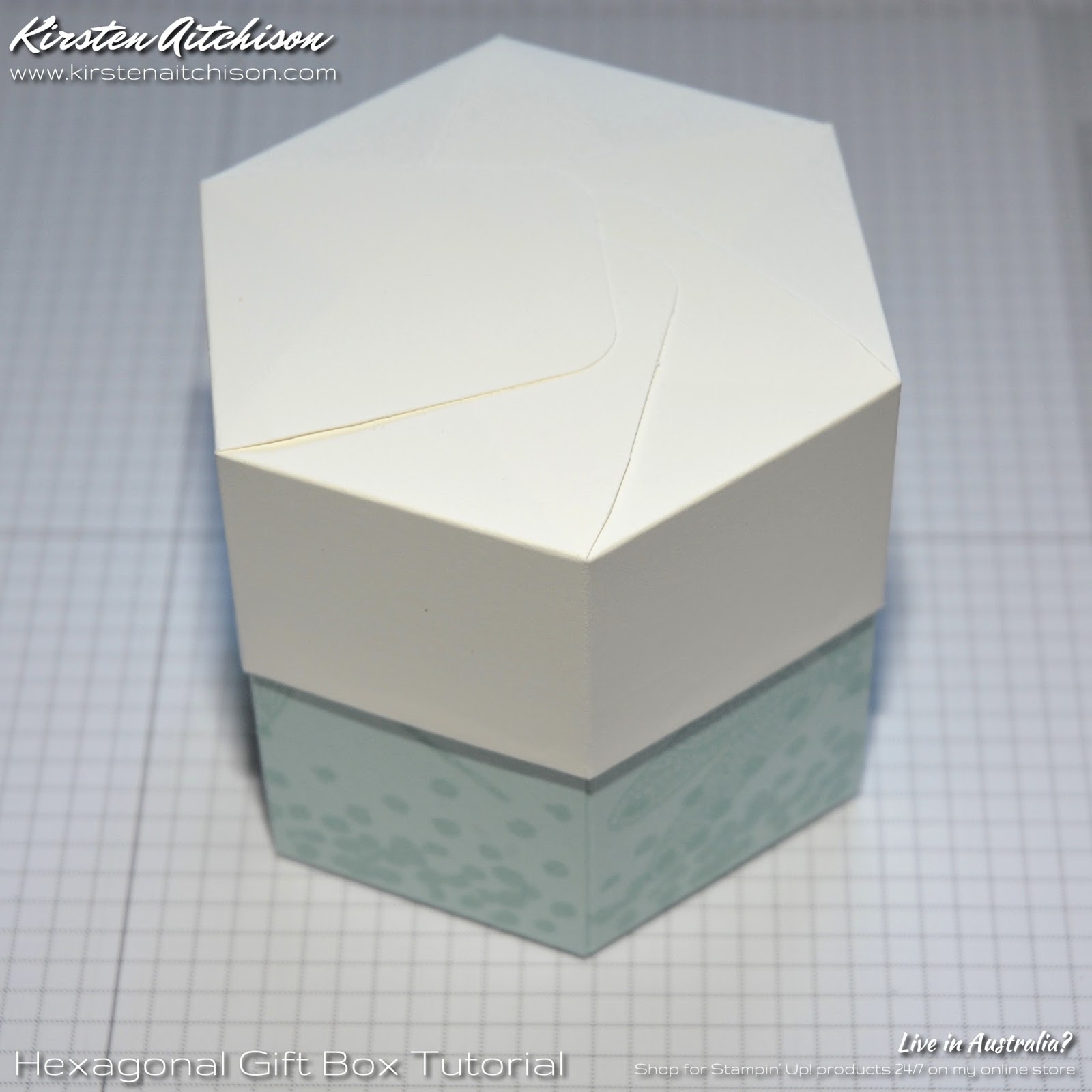 Kirsten Aitchison Handmade with Love Hexagonal Gift Box Tutorial