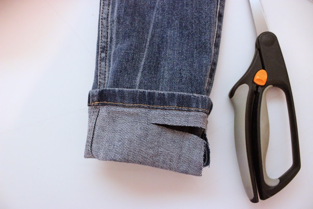 How to professionally hem your jeans (in about 15 minutes)! | Anna ...