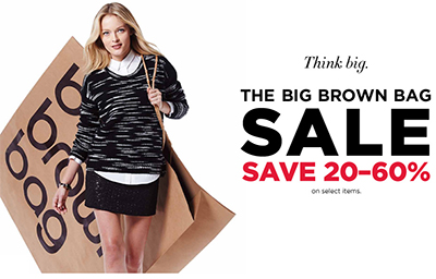 bloomingdales big brown bolsa