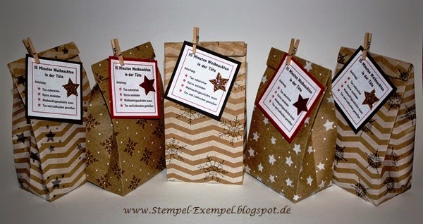 Stempel-Exempel: 15 Minuten Weihnachten in der Tüte, Etiketten zum