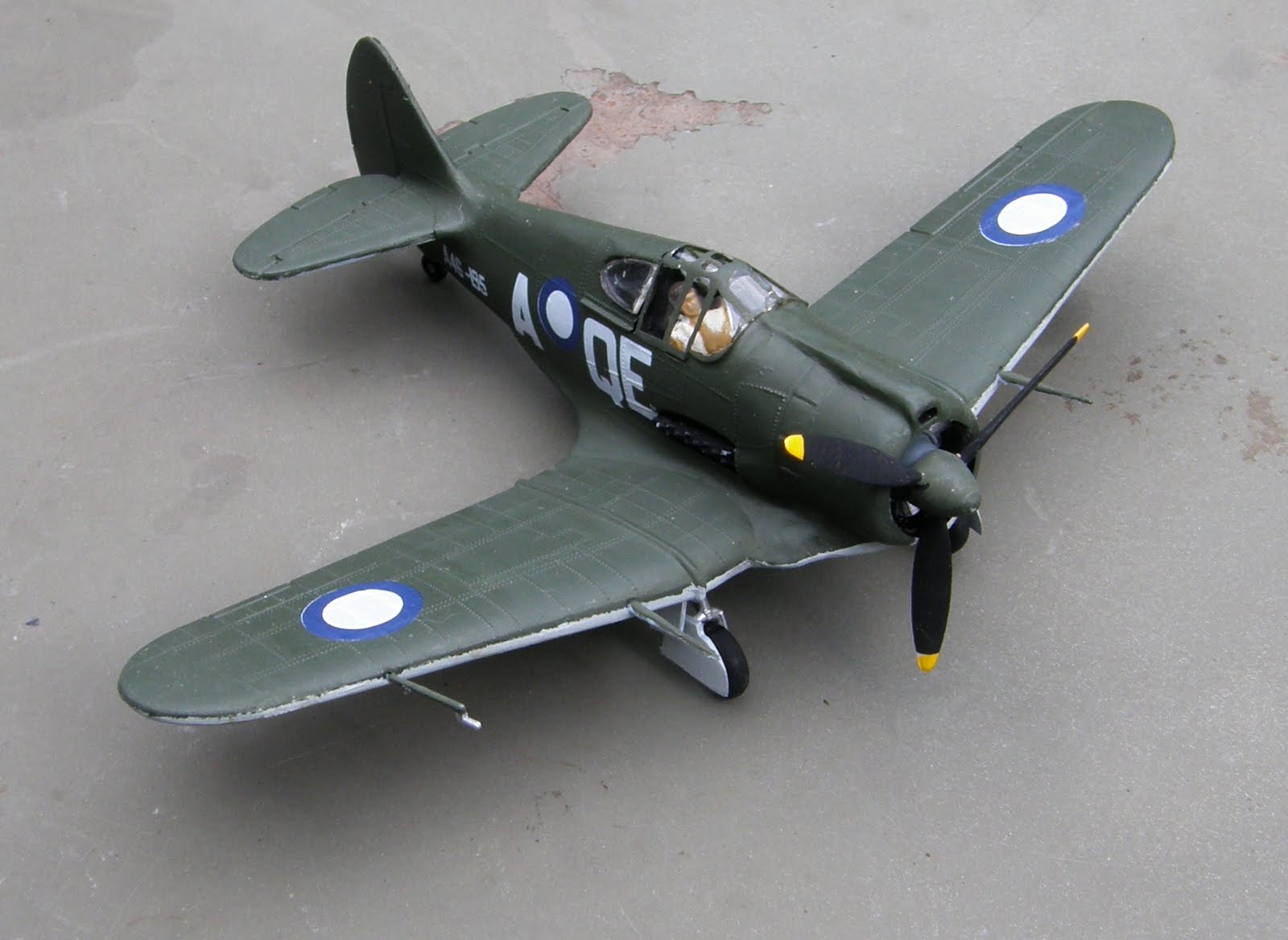 wade's military models RAAF CAC Boomerang 1/72 Airfix