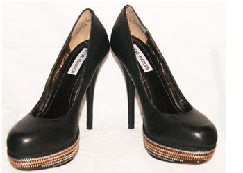 STEVE MADDEN NIB Blk Platform - Women's Shoes
