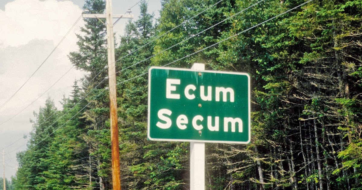 Geographically Yours Ecum Secum, Nova Scotia
