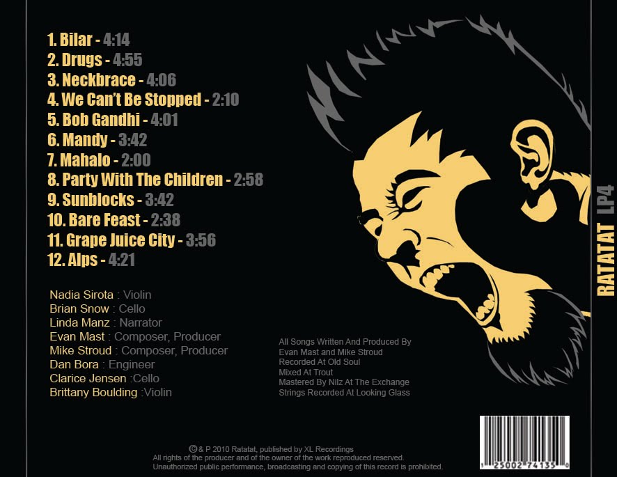 Varun's Blog: CD Cover design for Ratatat
