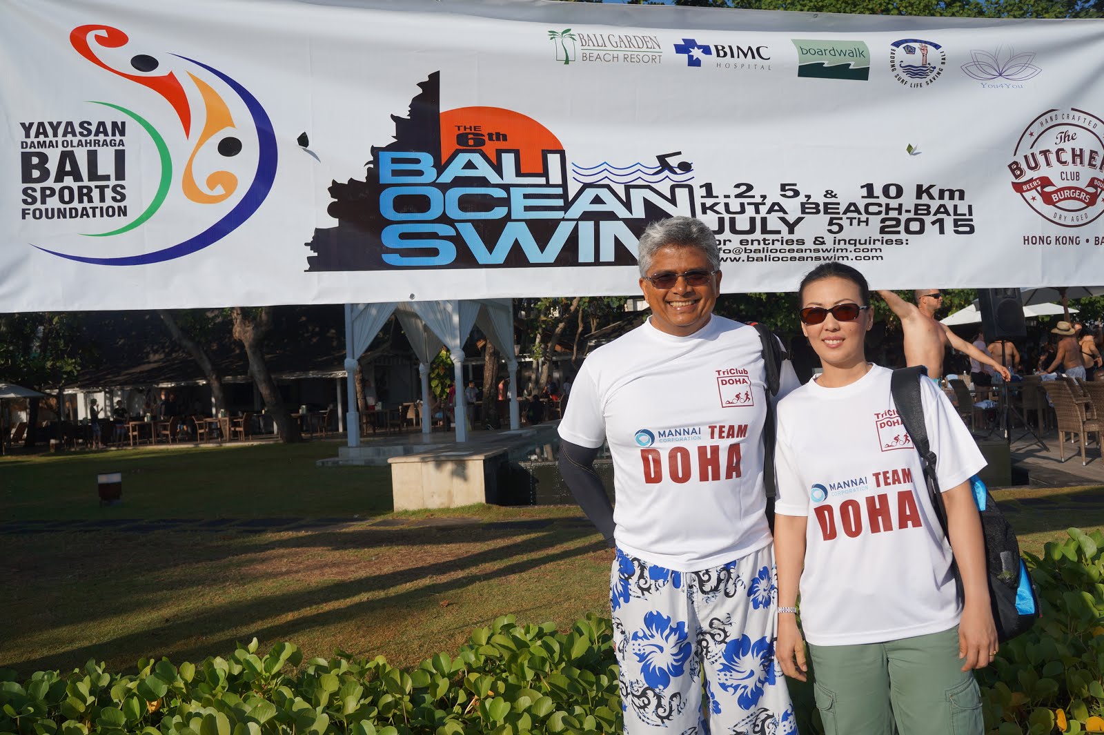 Bali 10 km Ocean Swim (5 July 2015)