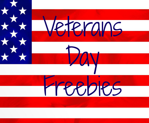 It's Veteran's Day once again, and here is where you can find the free
