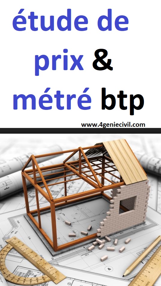 dossier sur le métré et l'étude de prix BTP