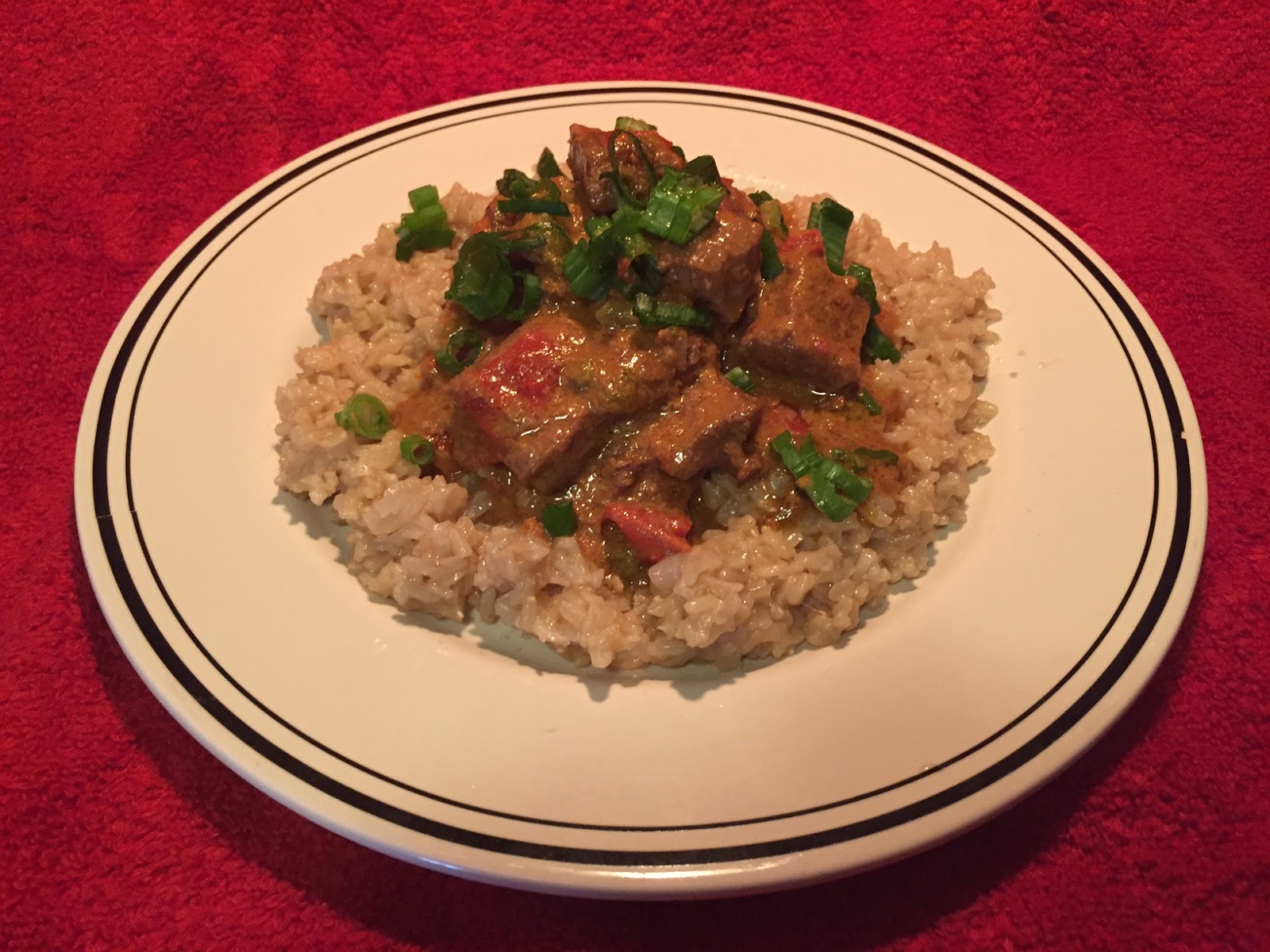 Cooking with Joey Slow Cooker Thai Coconut Beef