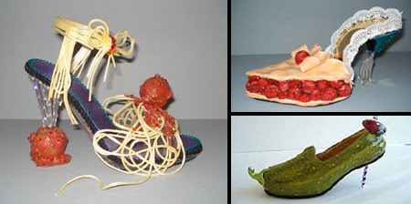 Lunatica Desnuda: Amazing Robert Tabor Shoe Sculptures Inspired by Food ...