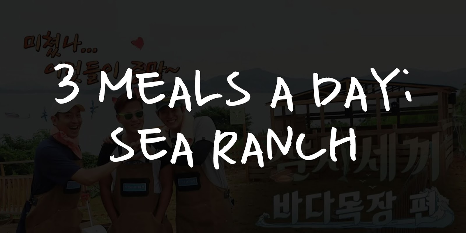 Korean Variety Show Background Music / OST  - 3 Meals A Day: Sea Ranch