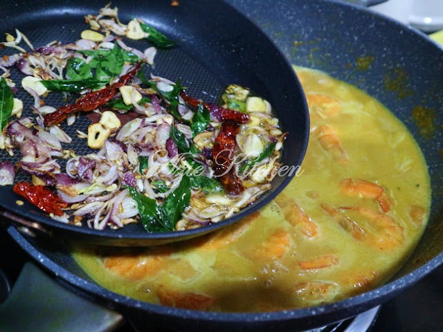 Gulai Udang Nenas Tumis Darat