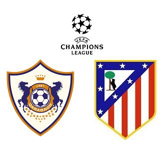 Qarabag vs Atletico Madrid match highlights | UEFA Champions League