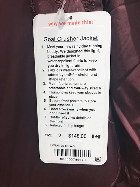 lululemon goal-crusher-jacket