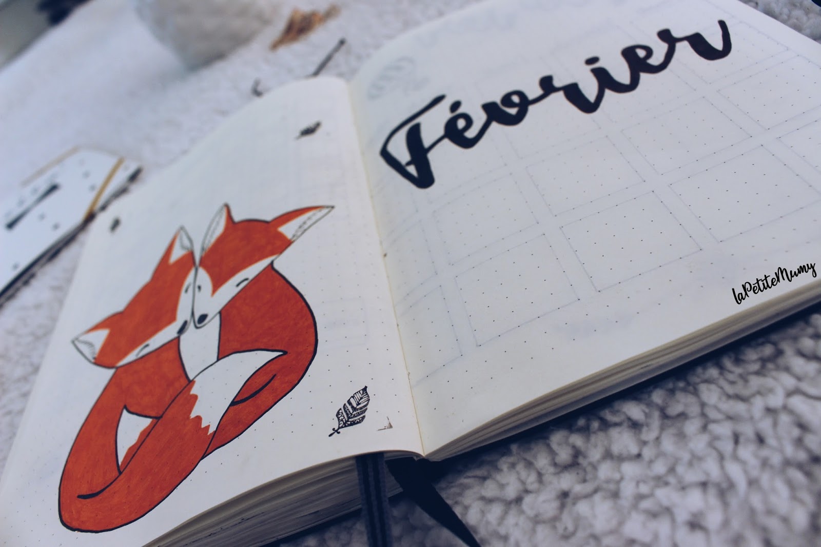 Bullet Journal Février le mois de l'amour ♥ La Petite Mumy Bullet Journal Février le mois de l'amour ♥ La Petite Mumy