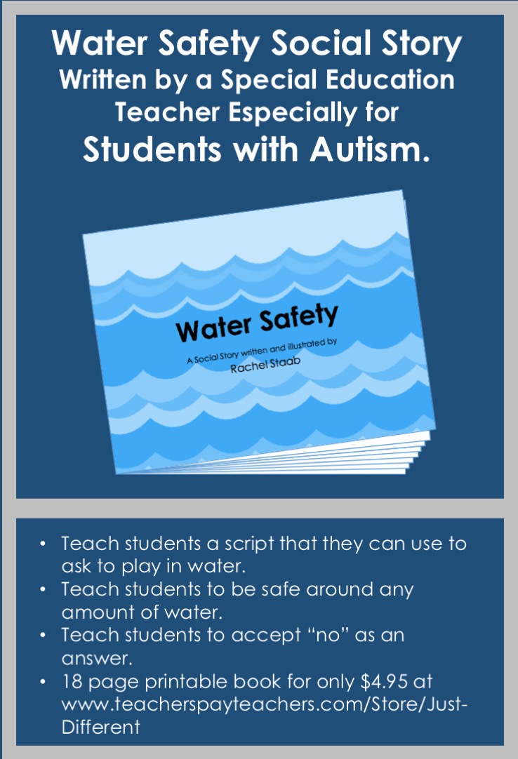 Staablog Water Safety Book Social Story about staying safe around water
