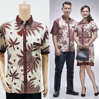 Contoh Model Baju Batik Couple Terbaru