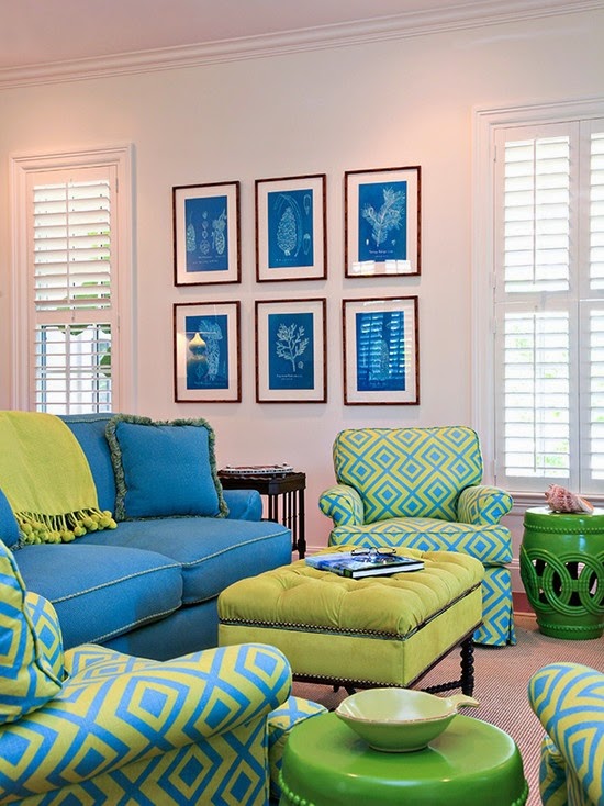 Everything Coastal 11 Coastal Room Ideas for Aqua and Lime Color Combo!