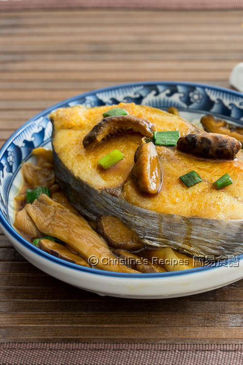 雙菇蠔汁鮫魚 Pan-fried Mackerel with Mushroom Sauce03