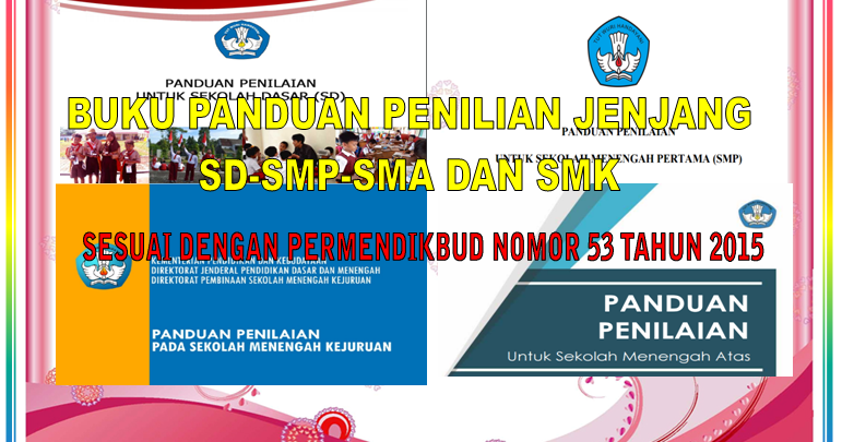 download buku panduan penilaian siswa SDSMPSMA dan SMK
