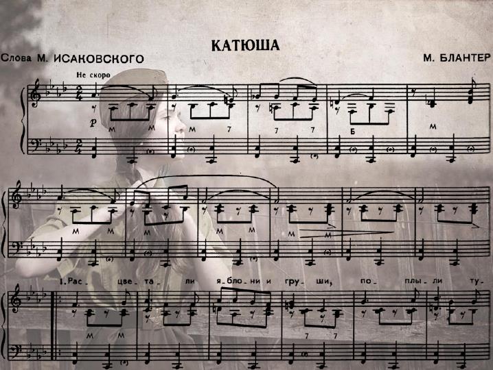 презентация к песне катюша. текст песни катюша.