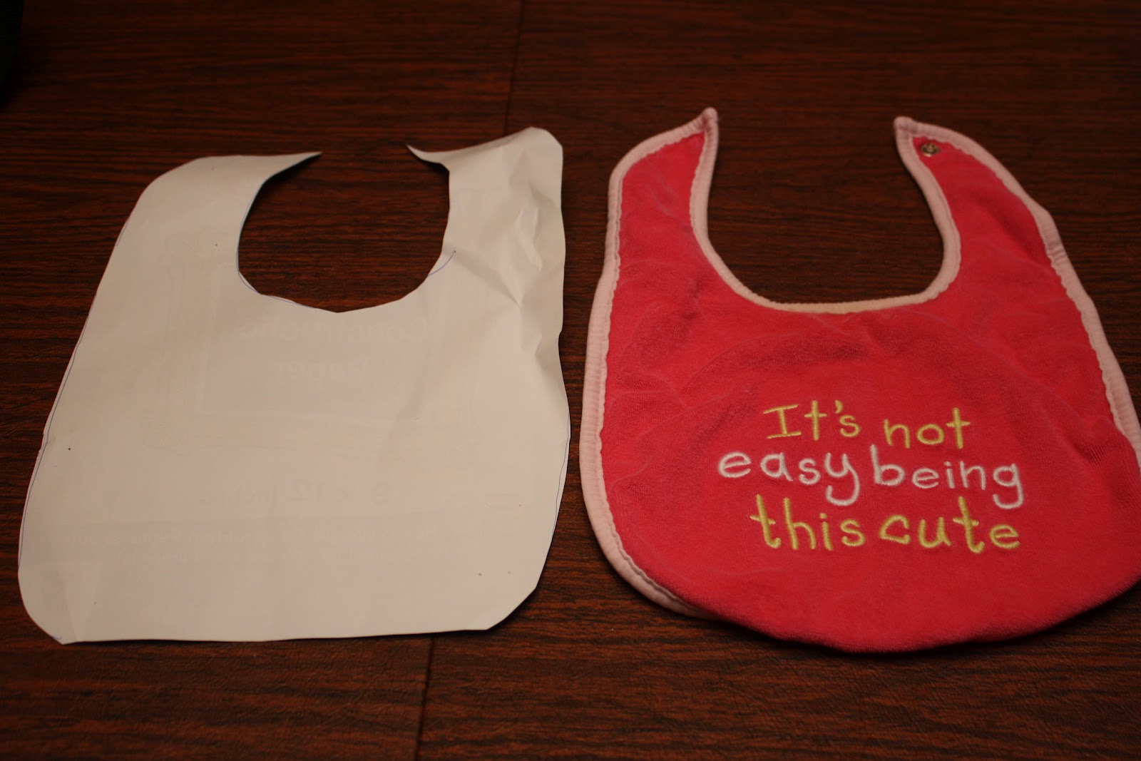 How to Make A Bib (Very Easily) The Chirping Moms