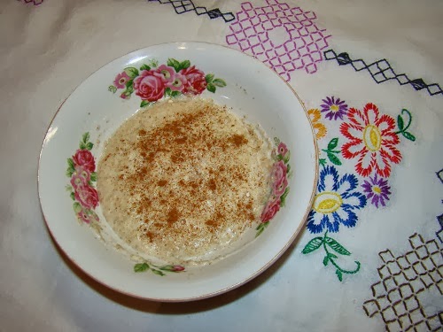 Tarate de ovaz cu lapte - la microunde