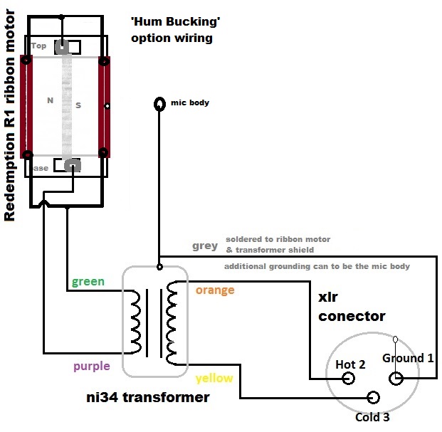 White Dog Audio: DIY Ribbon Microphone Kits [Retro Fit] wiring a microphone 