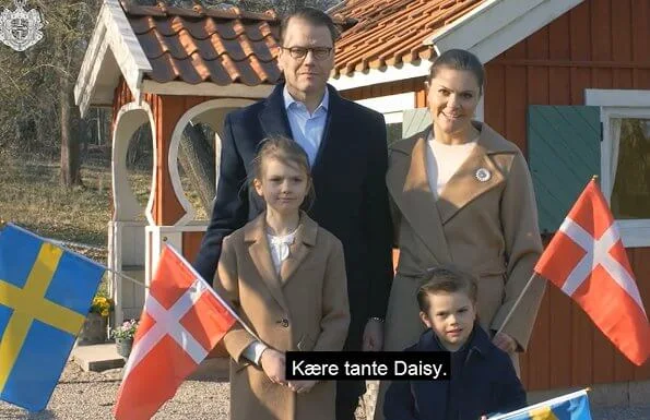 Crown Princess Victoria, Prince Daniel, Princess Estelle and Prince Oscar