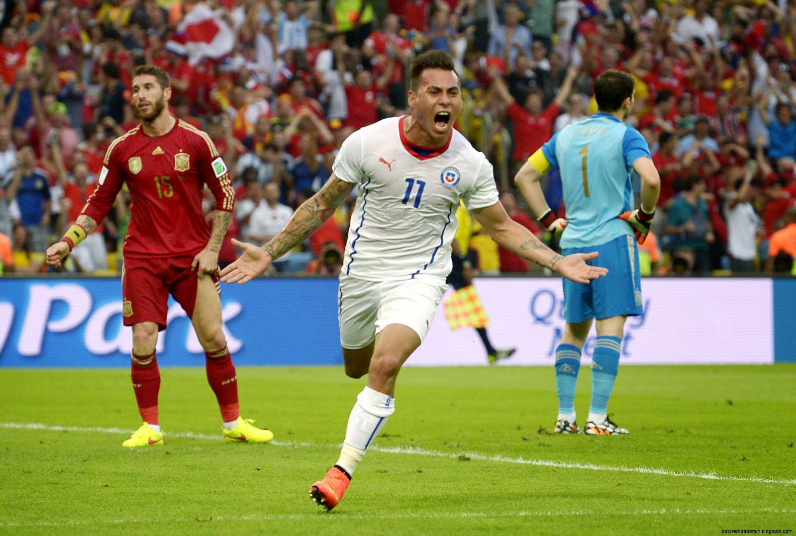 AP BRAZIL SOCCER WCUP SPAIN CHILE S SOC WSOC WCUP BRA  For The Win