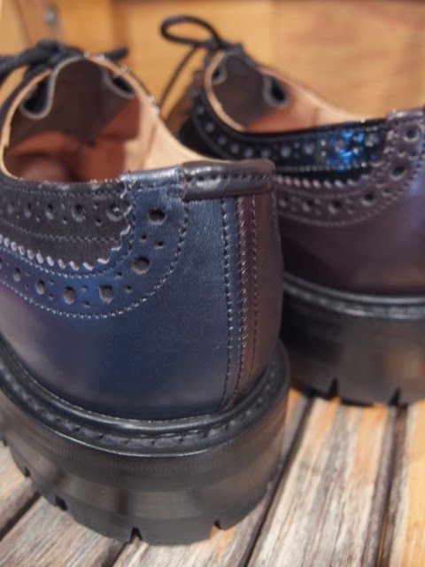 nepenthes trickers multi tone brogue 