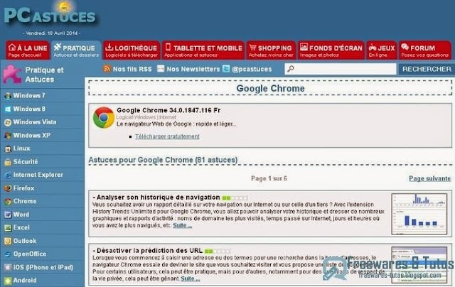 80 astuces pour Google Chrome à connaître