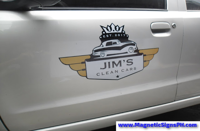 Car Door Magnet - Jim's Clean Cars