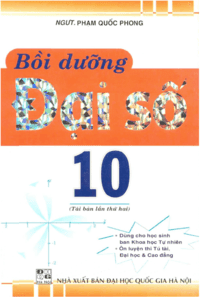 Bồi Dưỡng Đại Số 10 - Phạm Quốc Phong