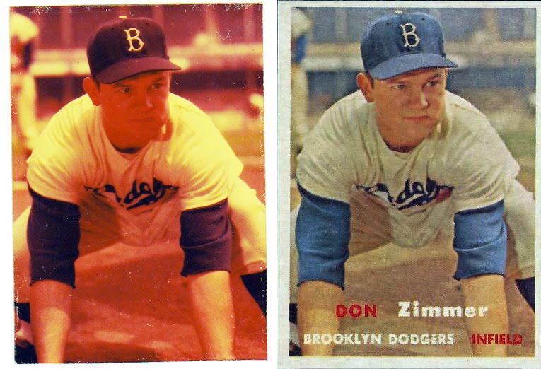 Bob Lemke's Blog: Sharing 1957 Topps Zimmer photos